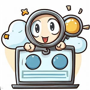 Search Engine Optimization (SEO) in cartoon